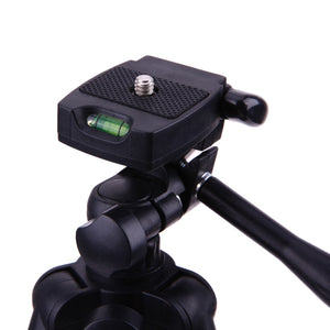 Tripod with Fluid Stabilizer and Phone Adapter