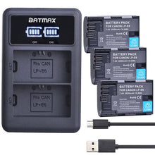 Load image into Gallery viewer, LP-E6 &amp; LP-E6N Battery + Dual Charger For Canon EOS 5D 5DS R 5D 6D 7D 60D 60DA 70D 80D 90D XC10