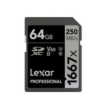 Load image into Gallery viewer, Lexar Professional 1667x SD Card