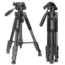 Load image into Gallery viewer, Professional Aluminium Tripod Stand with Pan Head