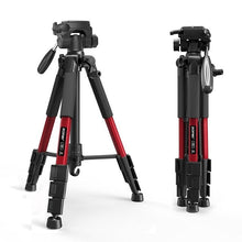 Load image into Gallery viewer, Professional Aluminium Tripod Stand with Pan Head