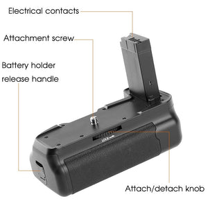 Battery Grip for Canon 800D/T7i/77D/X9i