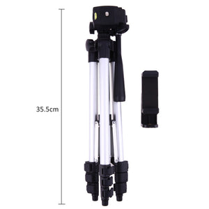 Tripod with Fluid Stabilizer and Phone Adapter