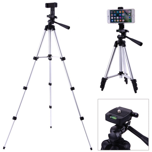 Tripod with Fluid Stabilizer and Phone Adapter