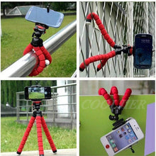 Load image into Gallery viewer, Flexible Mini Tripod With Bluetooth Remote For Cameras and Phones