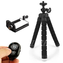 Load image into Gallery viewer, Flexible Mini Tripod With Bluetooth Remote For Cameras and Phones