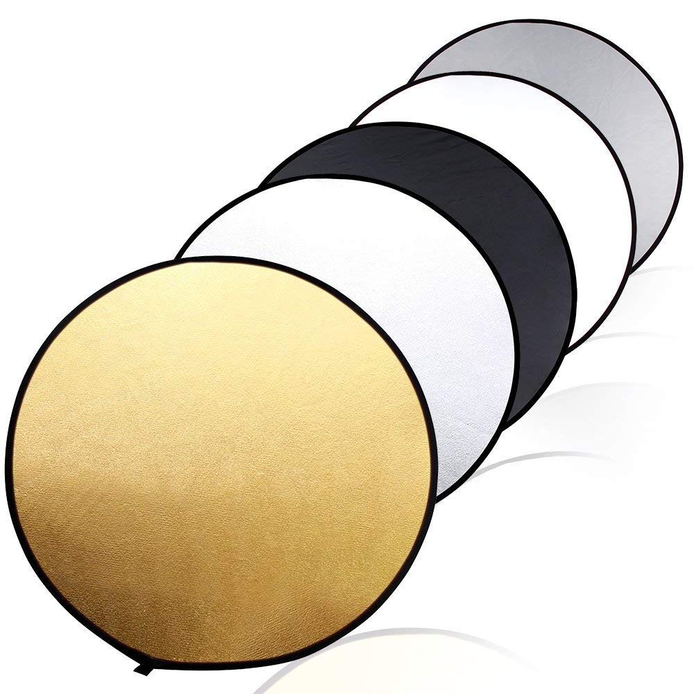 110cm/43in 5-in-1 Collapsible Reflector